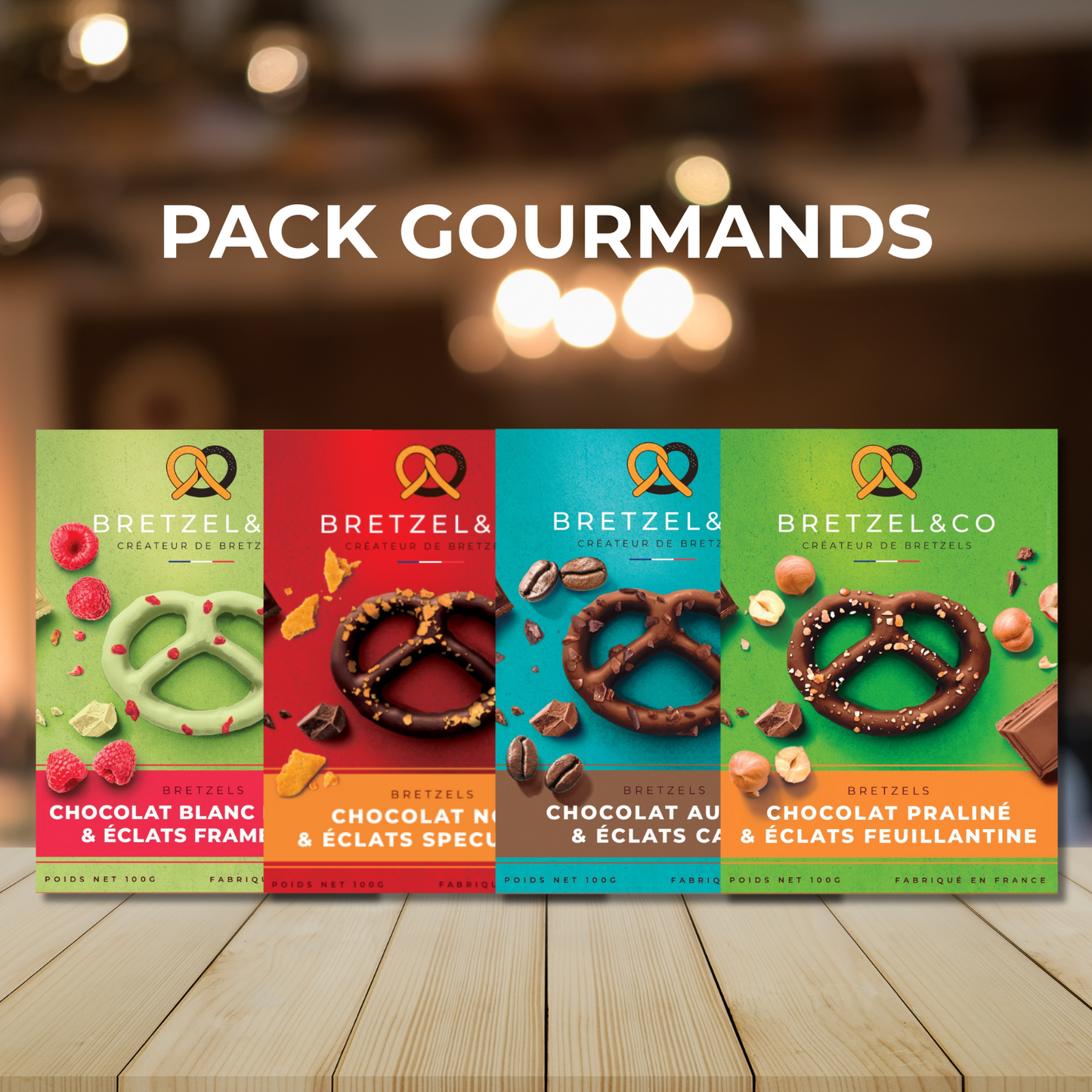 Pack découverte - bretzels gourmands