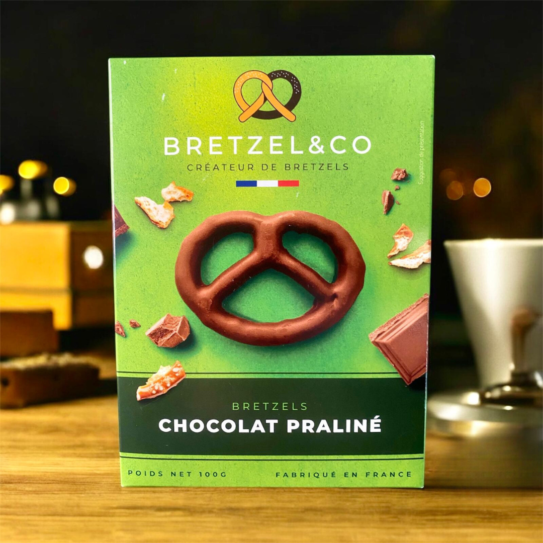 bretzel chocolat praliné