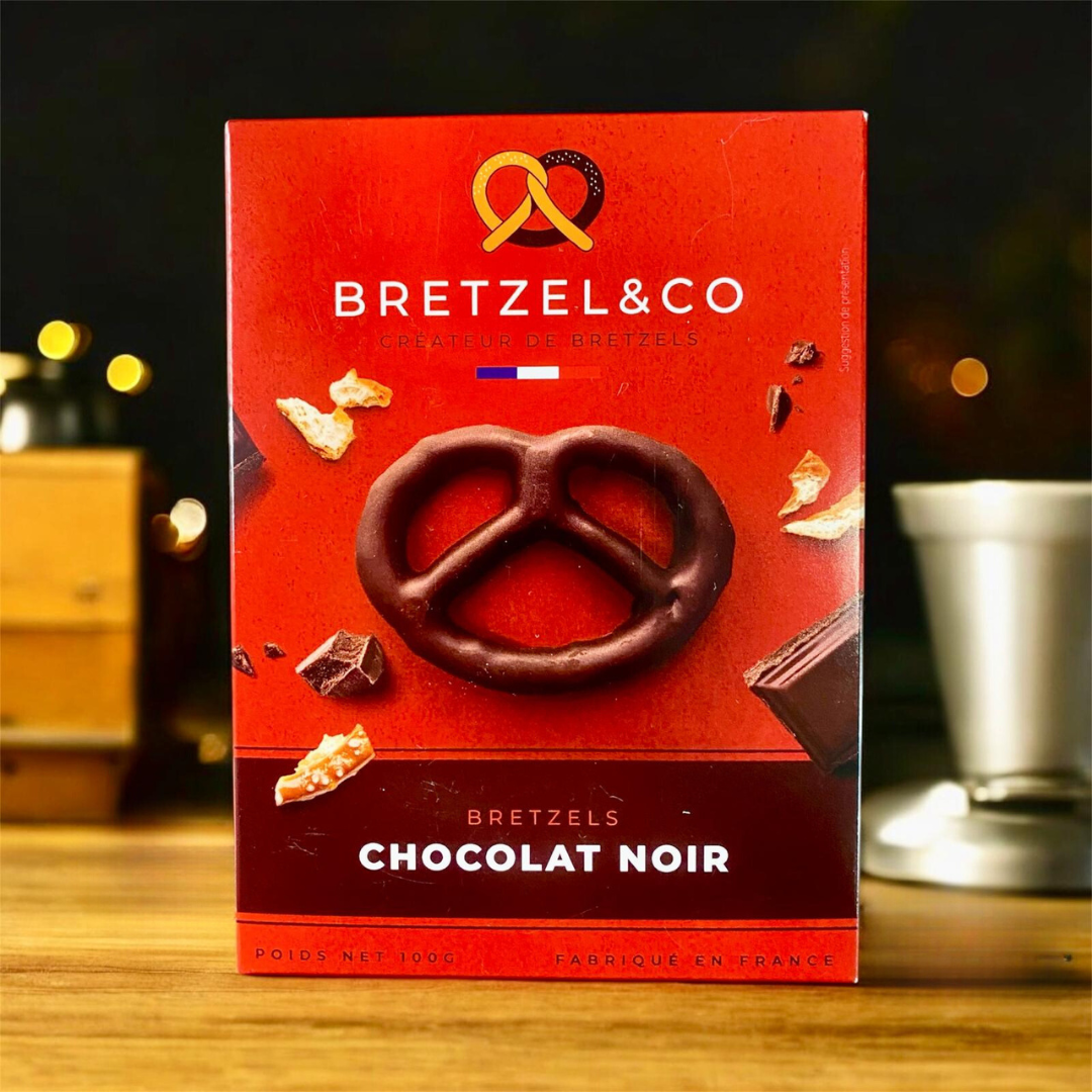 bretzel chocolat noir