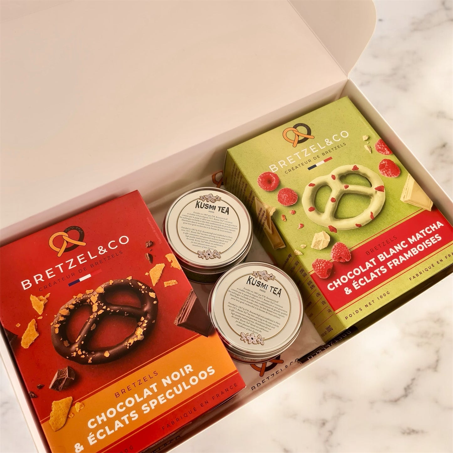Coffret Bretzel&Co x KusmiTea